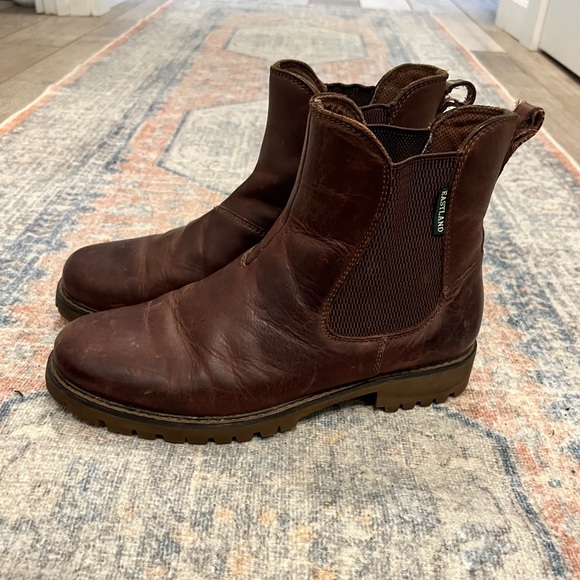 Eastland Dark Brown Ankle Booties - Picture 3 of 6